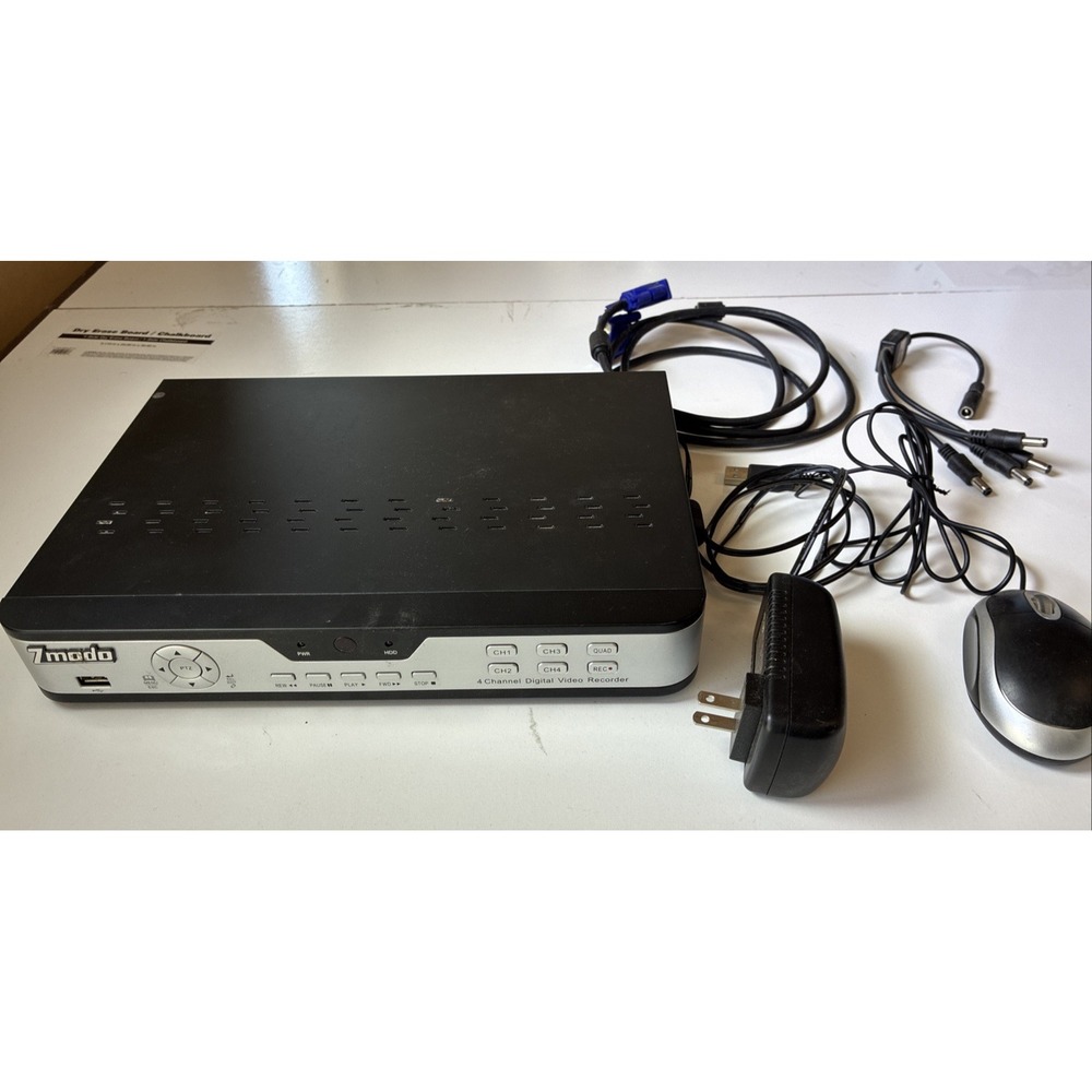 Zmodo 4-Channel Digital Video Recorder Model: D9104BH Used (AA)